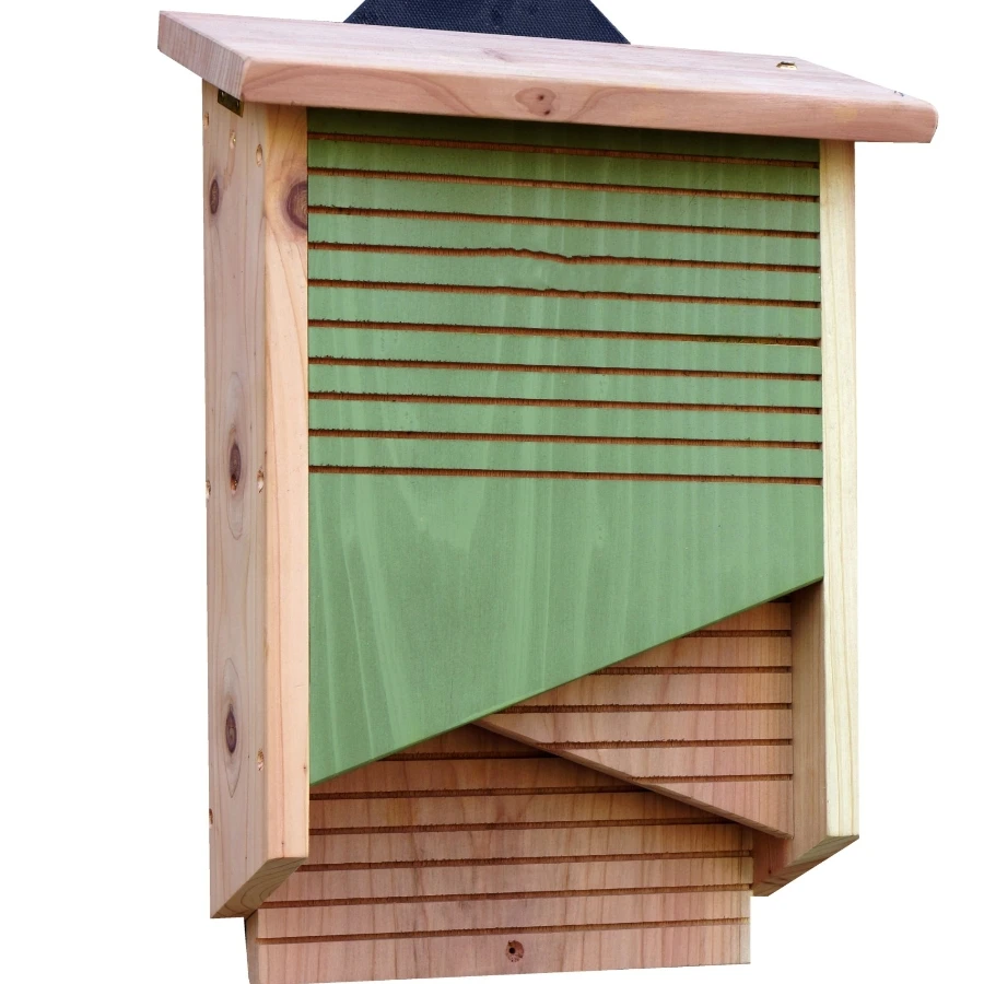 Wildlife World Outdoors with Improved Airflow to Both Chambers Bat Boxes for Outside with Easy Grip Surfaces Large Bat House