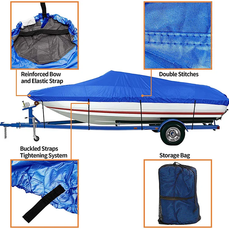 Hot selling high quality boat cover waterproof for all type boats