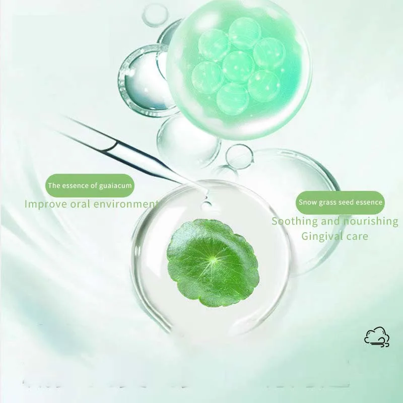 Non-abrasive Dazzling Whitening Vitality Refreshing Double Mint Gingival Gingival Cleaning Toothpaste 120g