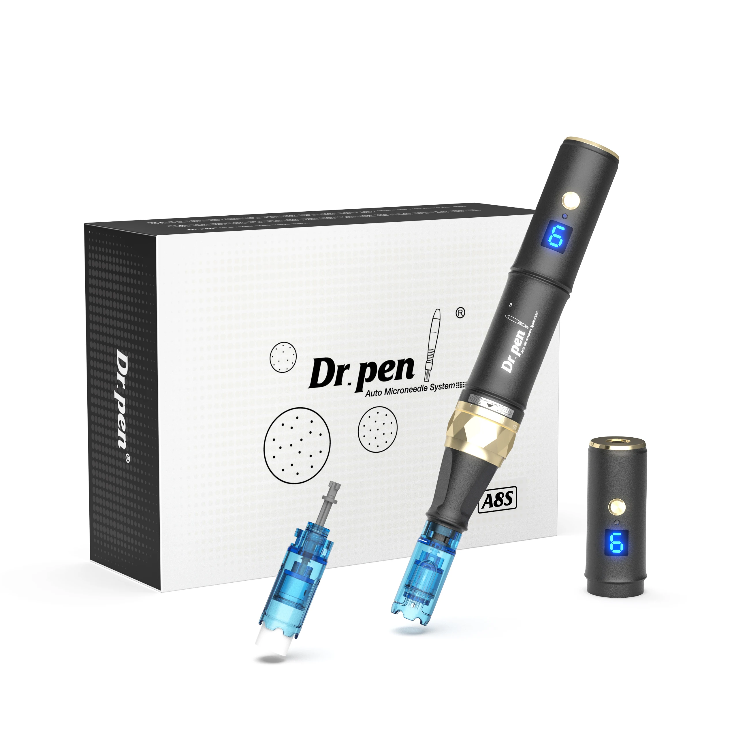 Micorneedling Dr.pen M8S Needles Cartridge For Dermapen Dr Pen Anti Flow Back Disposable Needle