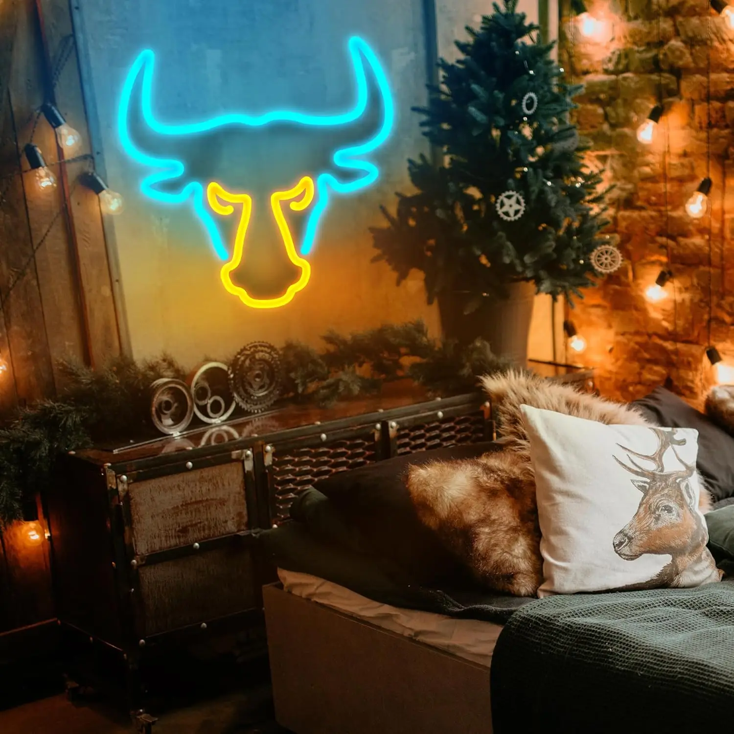 Custom Bright Neon Rainbow LED Flex Light Home Bar Bistro Club Wall Decor Bright Acrylic PVC