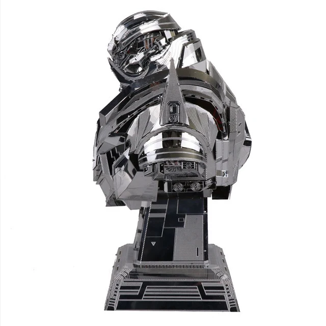 3D Metal Puzzle The Last Knigt Model car robot DIY 3D Laser Cut Assemble Jigsaw Toys For adult