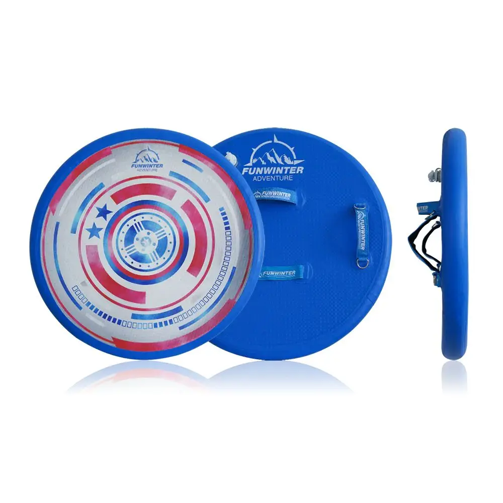 BSCI Завод OEM оптовая продажа пользовательский CE китайский поставщик надувные санки снежные трубки зимние лыжные сани с твердым дном для детей