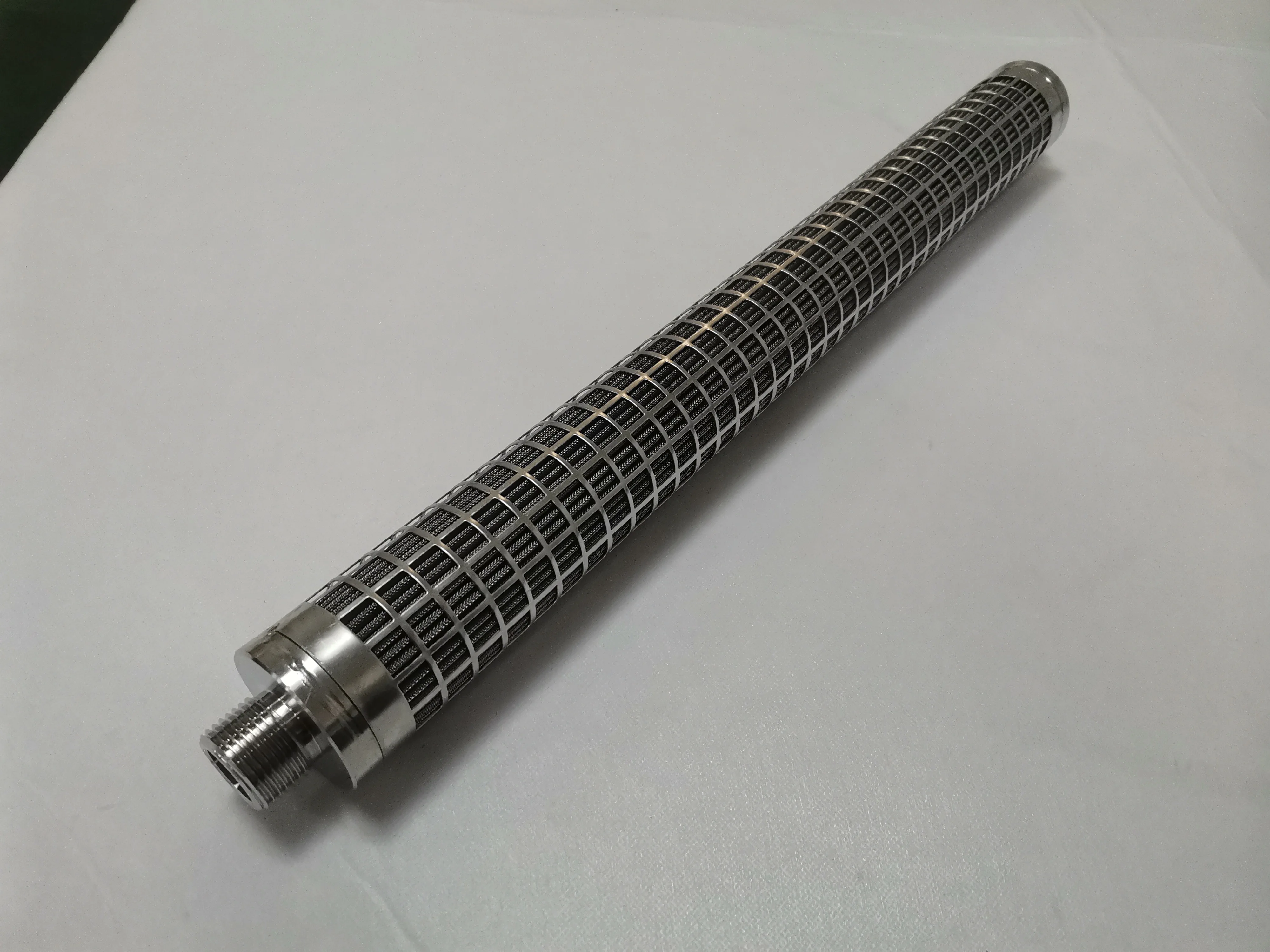 SS 304 Melt Polymer Strainer Oil Filter Element Pleated Filter Cartridge