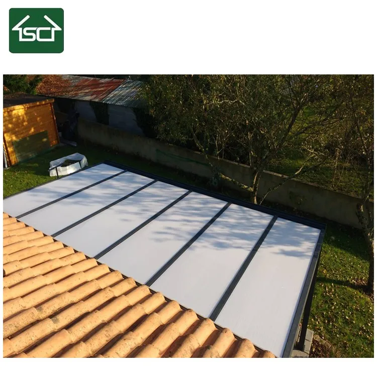 Aluminium Veranda with Polycarbonate Roof