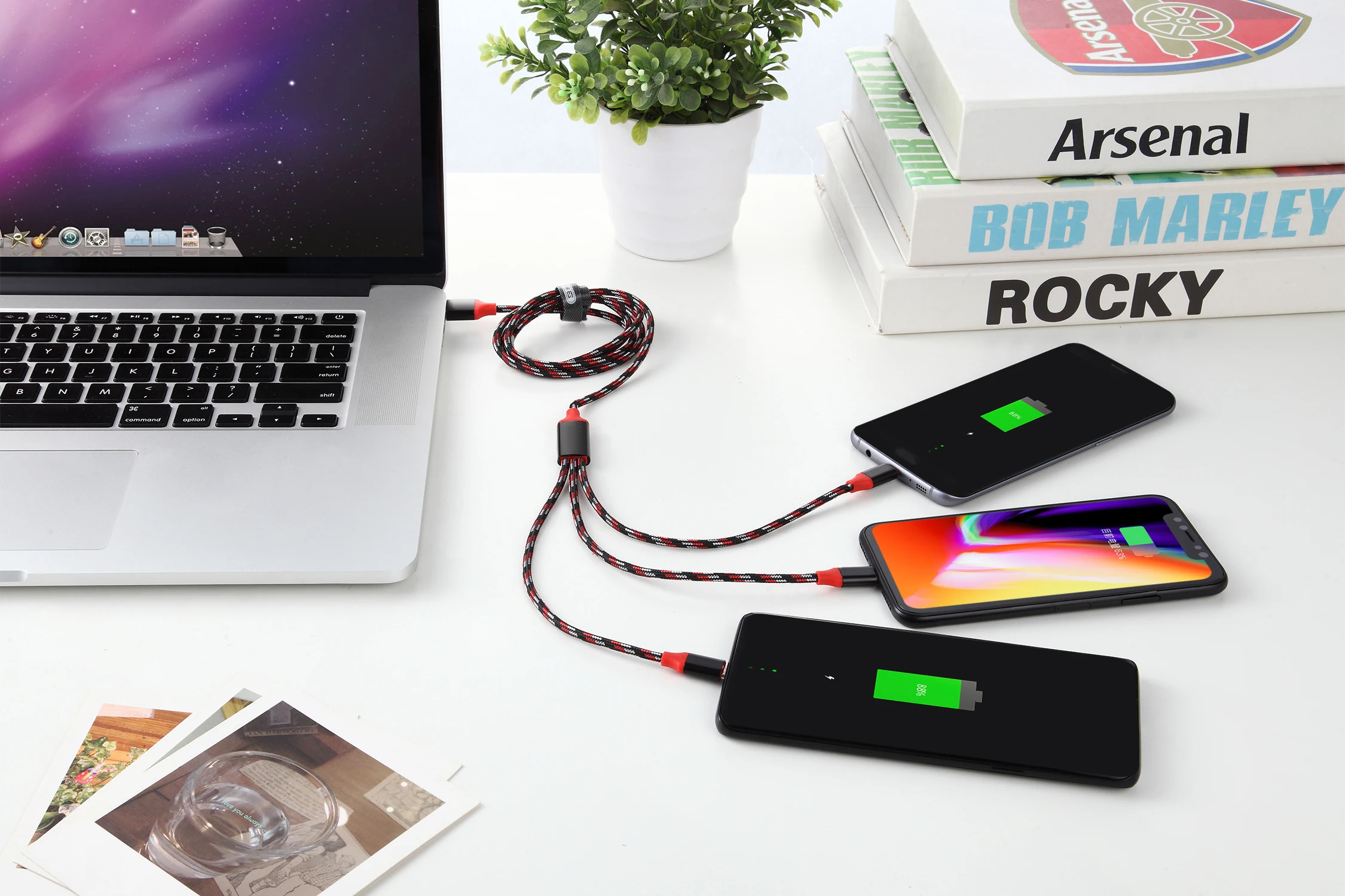 good price Manufacturer Multi USB Smartphone 3 in 1 Fast Charging cable