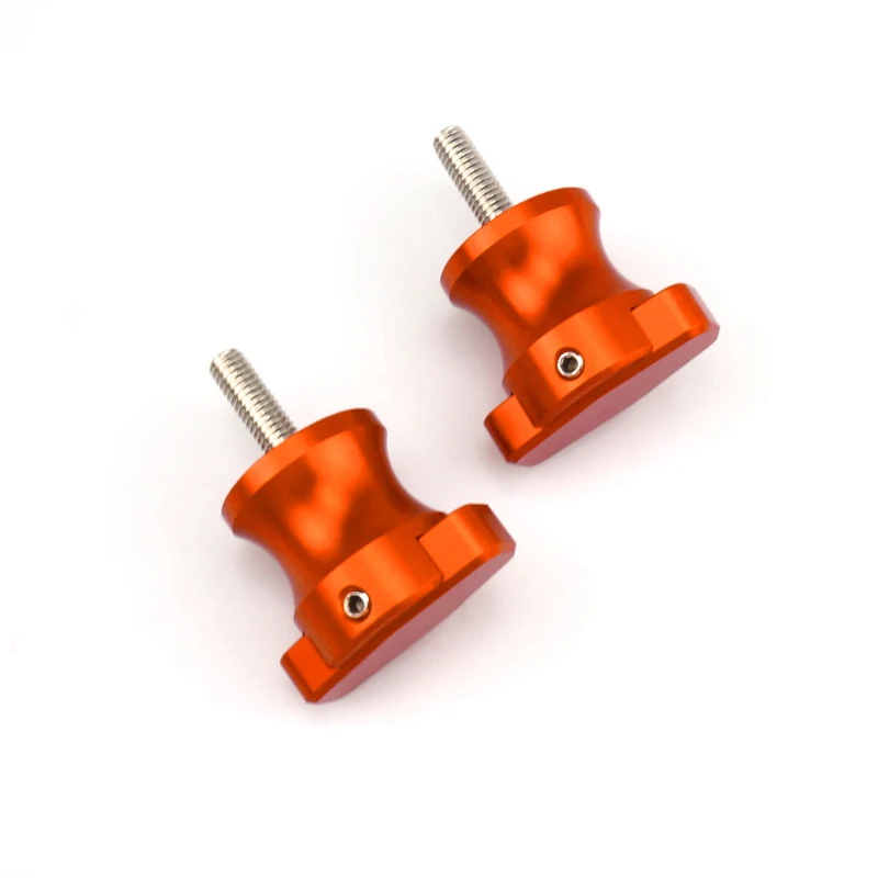 CNC Aluminum 6mm Bobbin Motorcycle Stand Swingarm Spool For Triumph Daytona 675 2006-2010 Yamaha YZF R1 2000-2016