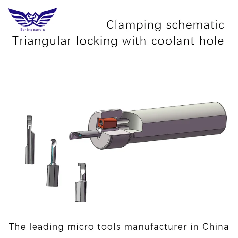 small hole bore reaming cutter MTR Tungsten carbide boring tool for drill mini lathe machining