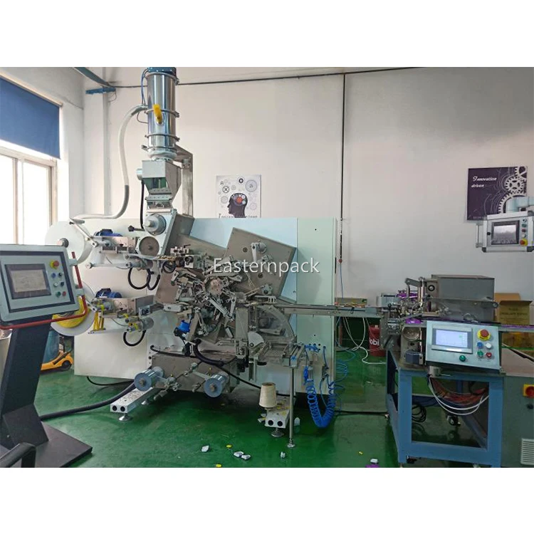 Чай мешок в мешок автоматическая двойная камера фильтр чай мешок упаковочная машина