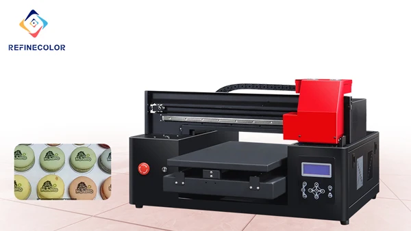 Refinecolor Inkjet Printer Latte Art Printing Michine Edible Food Printer Coffee Cake Printing Machine