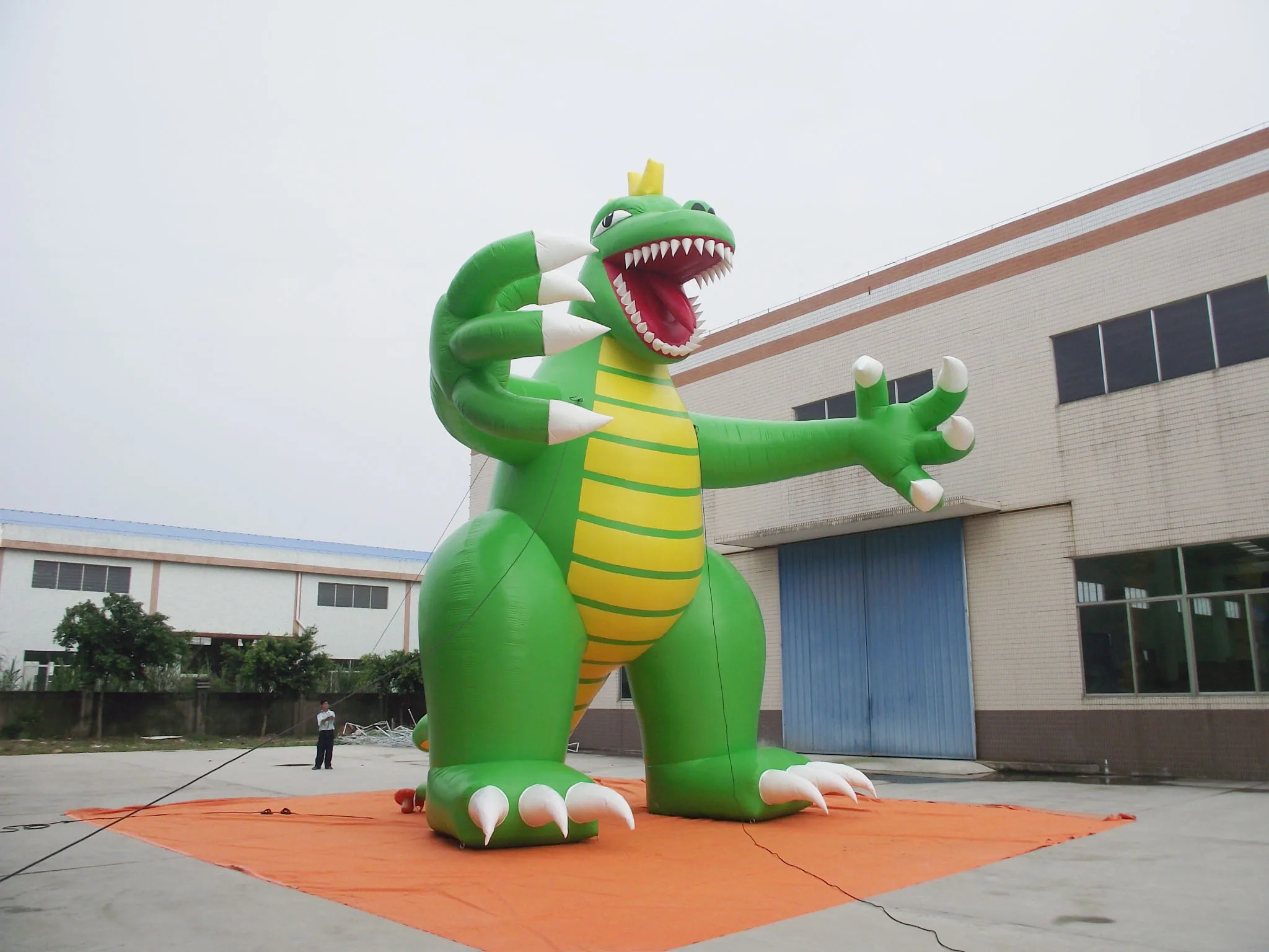 Custom Advertising inflatable dinosaur animal model/inflatable cartoon model for party or event Holiday Decoration advertising