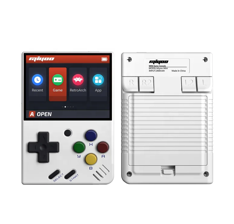 2022 New Pocket Gaming Consoles 2.8inch Screen Pocket Handheld Classic Game Player Miyoo mini Linux System Retro Game Consoles