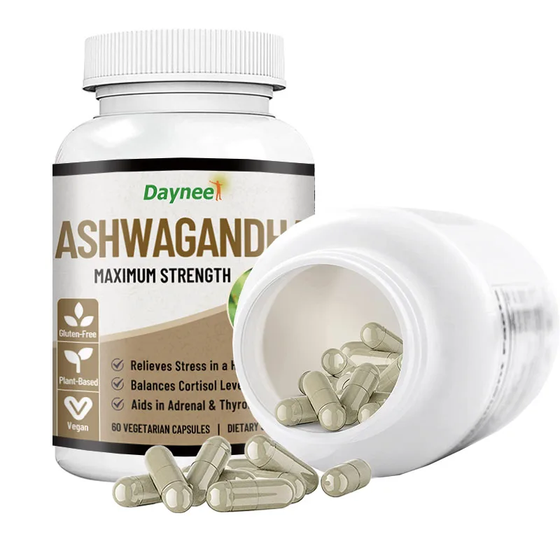 100% herbal thyroid healthy dietary supplements Ashwagandha capsules
