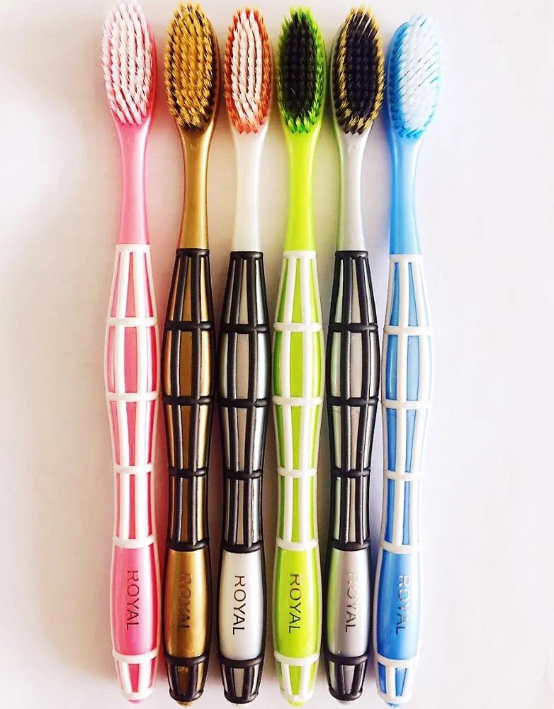 
Home Use High Quality Bamboo Charcoal Bristle Toothbrush, Bamboo Carbon Toothbrush for Adults and Kids 