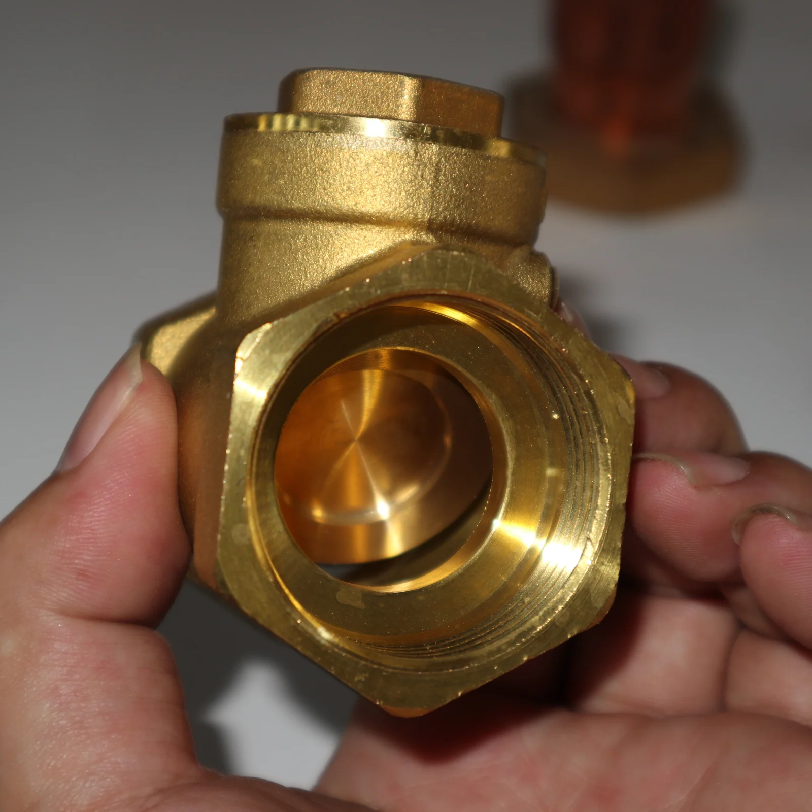 copper Pipe Fittings Equal Tee Y-branch pipe fitting wholesale DN15 Coupling 1 1/8 Inch Elbow Female Copper Coating