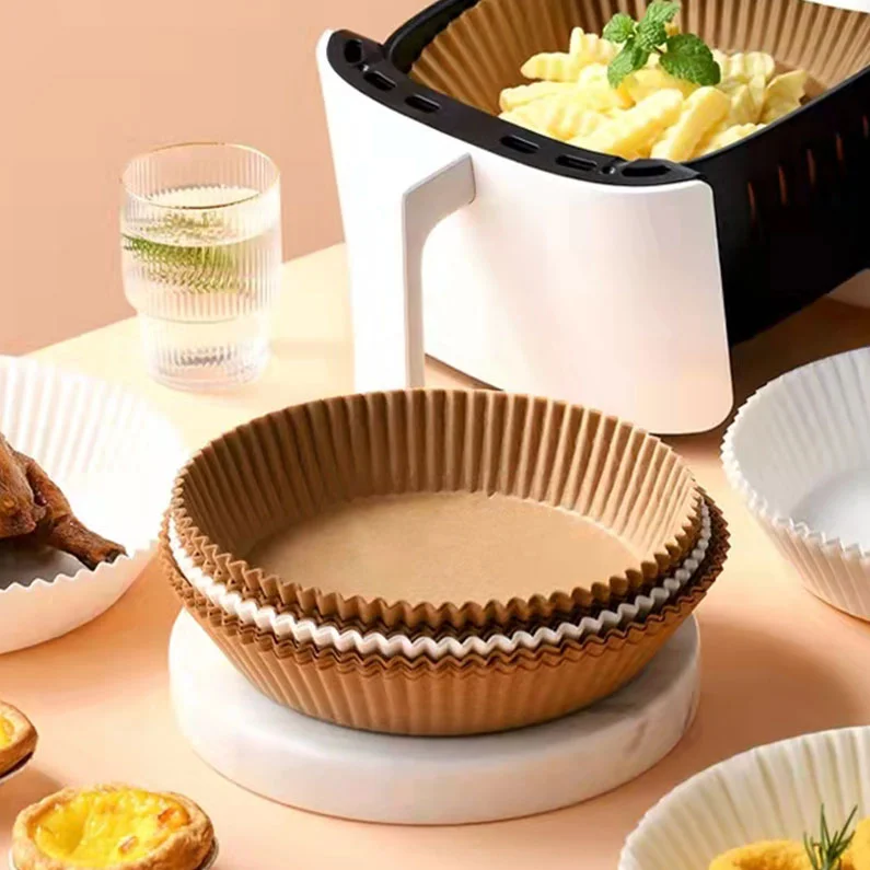 Partybus Oil-proof Non-stick Food Baking Double Sides Silicone  Paper Air Fryer Parchment