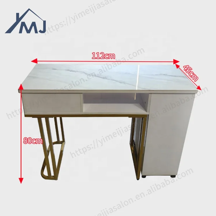 Factory Modern Beauty Salon Storage Nail Manicure Table With Dust Collector