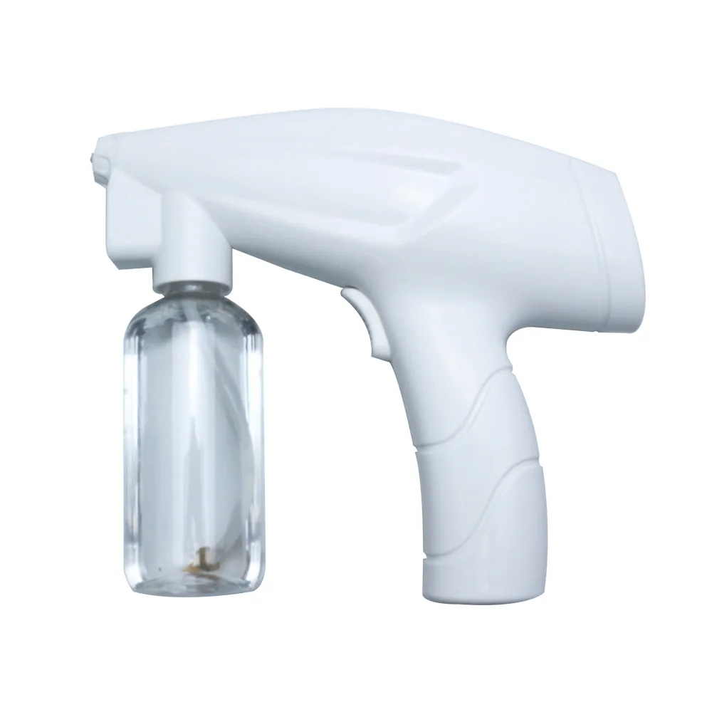
Anti Backflow Wireless Fogger Cordless Blue Nano Spray Gun Rechargeable Disinfection Car Spray Fog Machine Christmas Gift 2021 