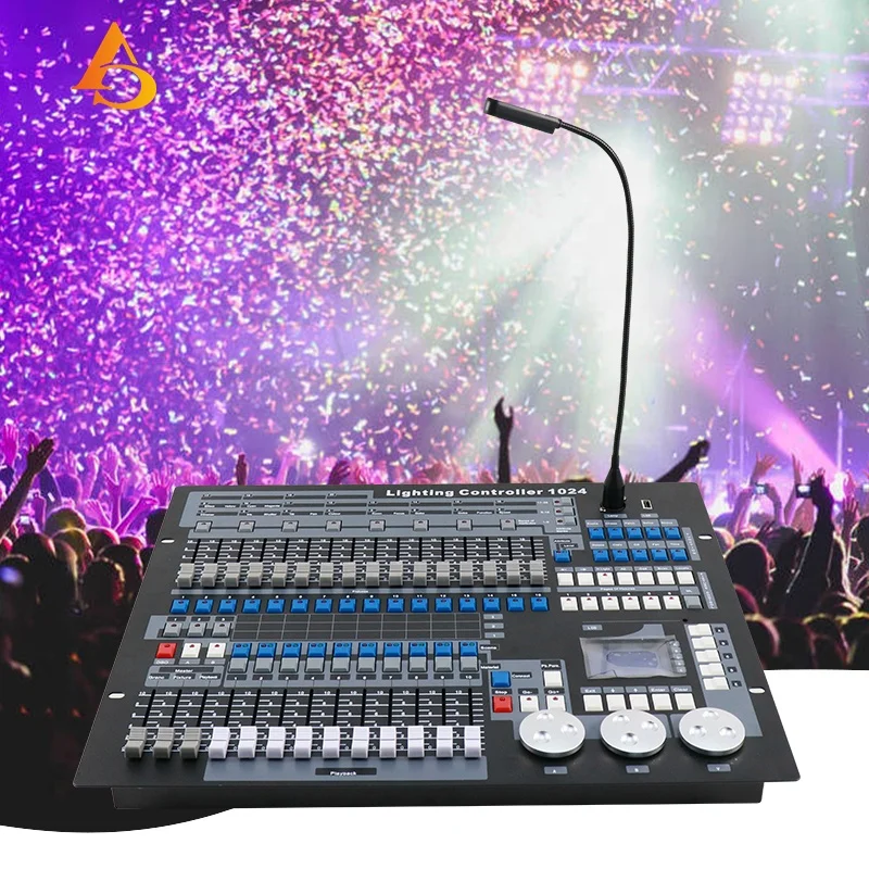 Аксессуары для освещения DJ контроллер 1024 DMX компьютерное управление светом