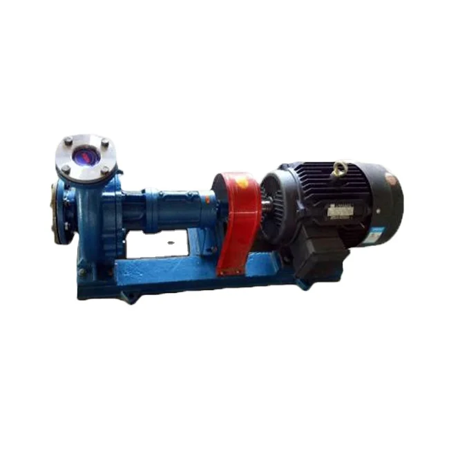 Large flow heat conduction pump and hot slurry pump are widely used in petroleum, chemical and other industries