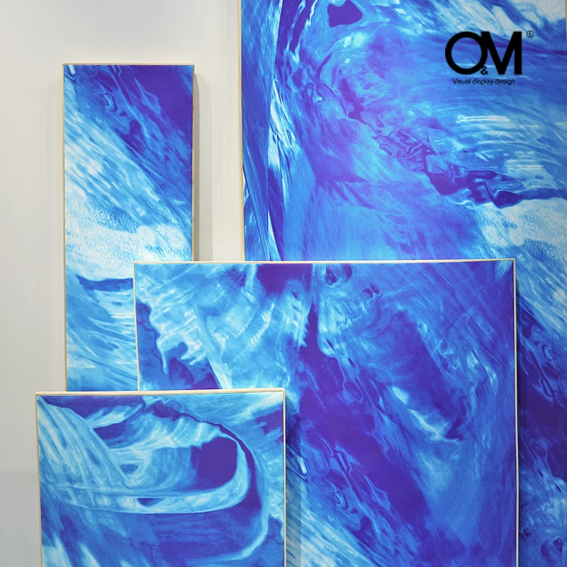 Дизайн дисплея O & M, большая картина маслом, модная витрина, визуальный реквизит для мерчандайзинга, современный Декор отеля