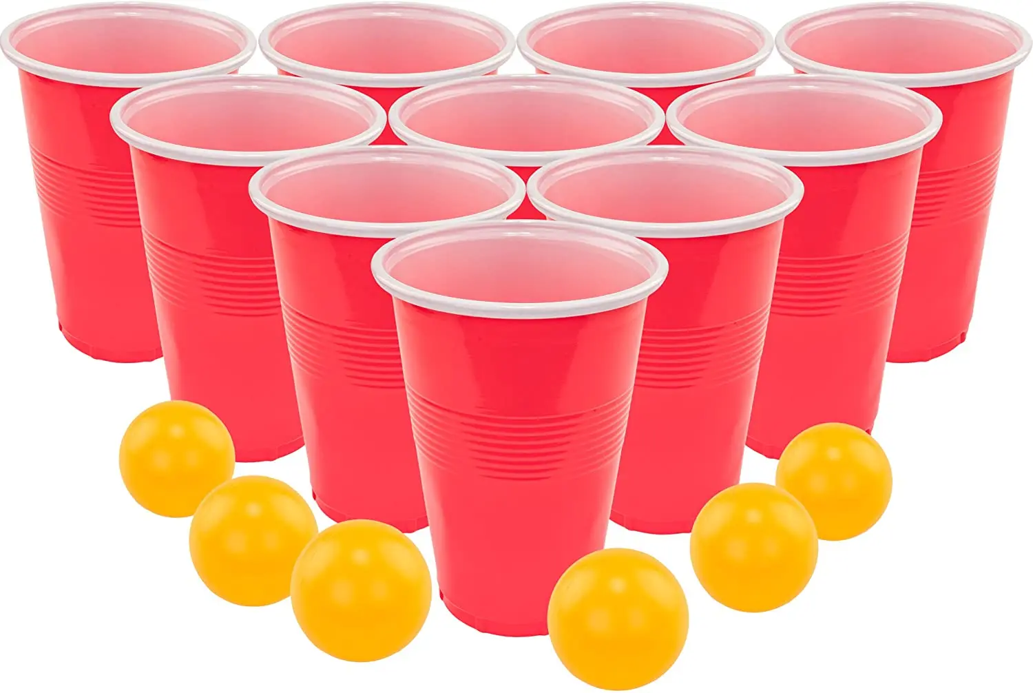 
16OZ Beer solo Cups and Balls Beer Pong Game Set 