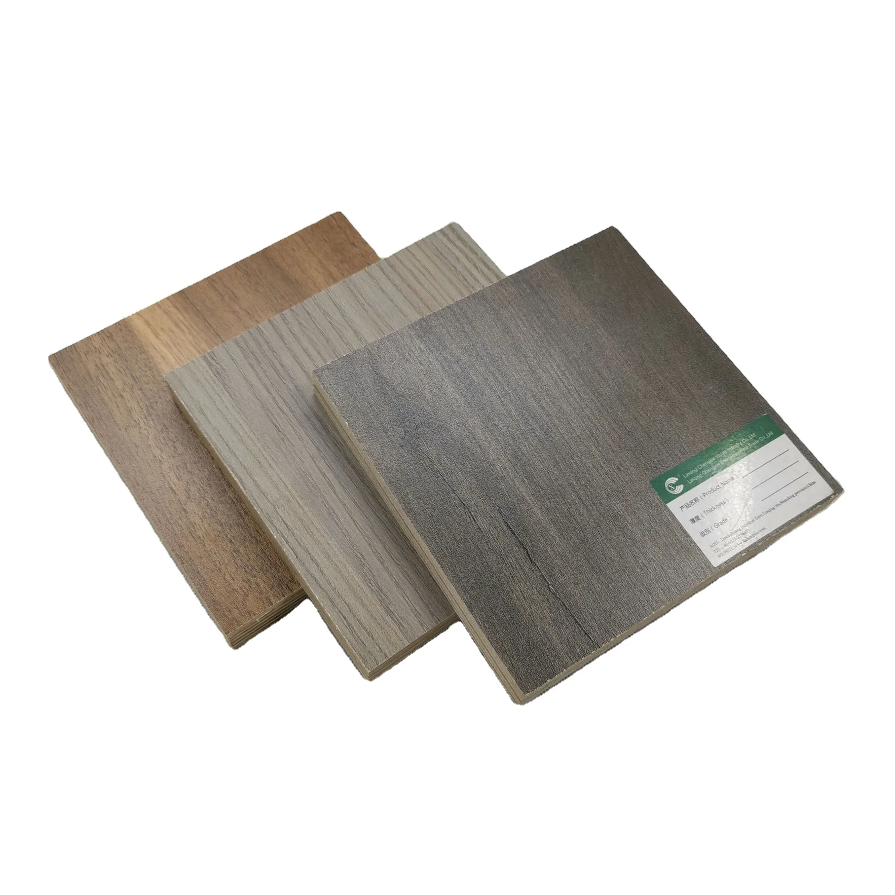 4x8 18mm Colourful Faced Melamine Marine Plywood Laminated Board