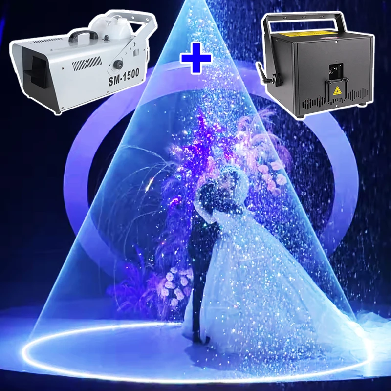 Wedding Laser Light 1w 3w 5w 10w RGB Laser Light Show Projector Disco DJ Laser Light Stage For Night Club Wedding