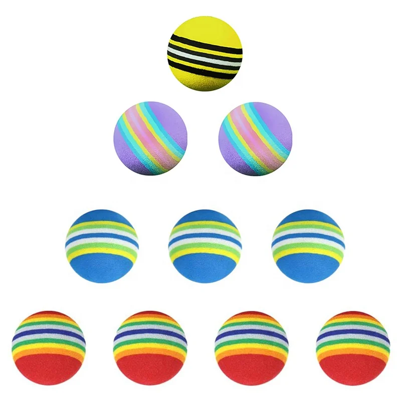 Eva Foam Golf Balls Training Limited Flight Sponge Golf Ball for practice driving range golf game