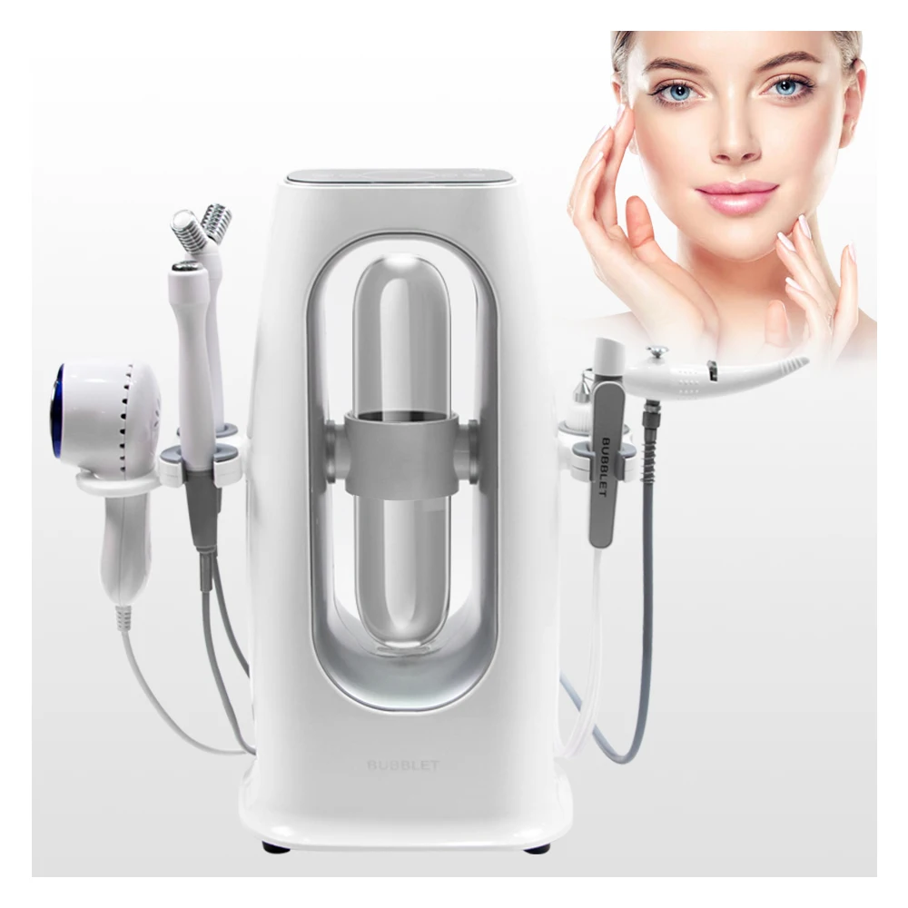 Synogal multifunctional portable face skin lifting hydro water oxygen jet peel skin care facial machine
