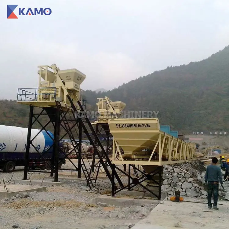 Недорогая бетоносмесительная установка Ready Mix HZS50 50 м 3 ч с высокой точностью