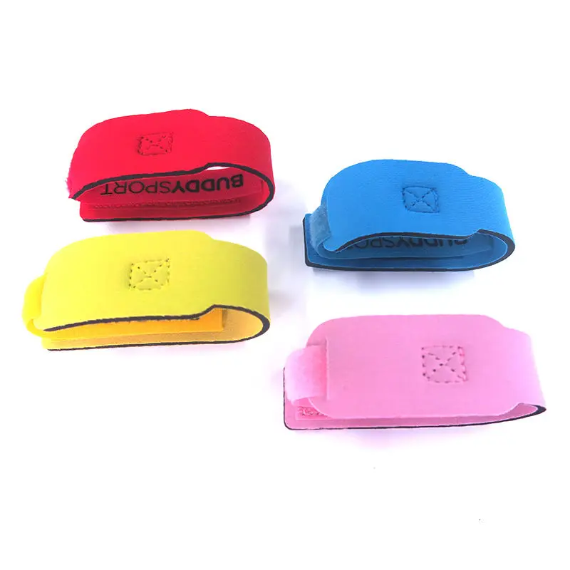 Custom Neoprene Triathlon RFID Timing Chip Ankle Strap With Logo in Different  Design