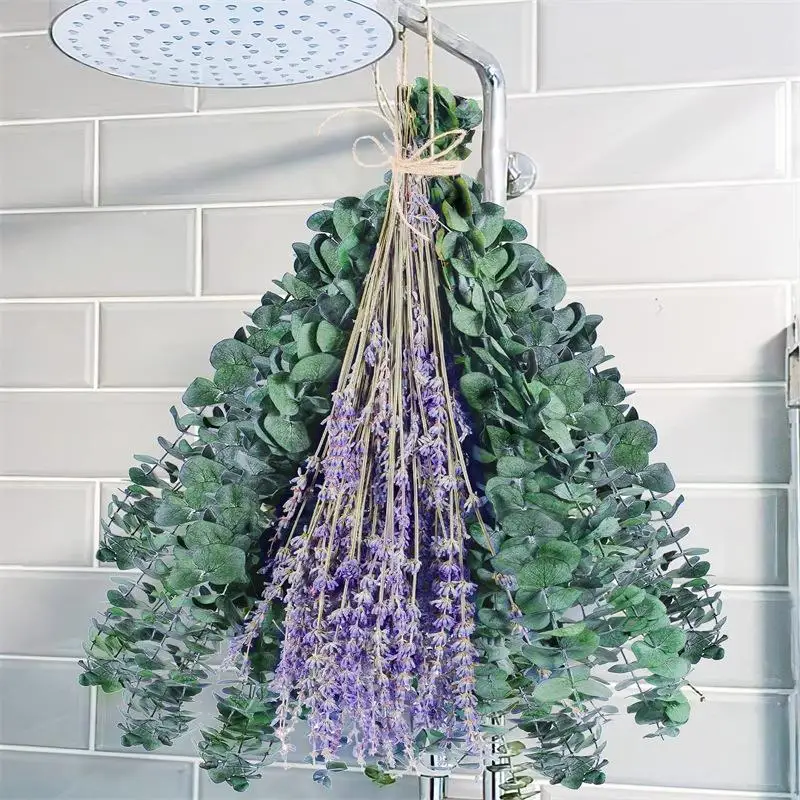Preserved Flowers Plants Dried Eucalyptus Bundle Fresh Eucalyptus Branches for Shower Home Decor Best Selling Product