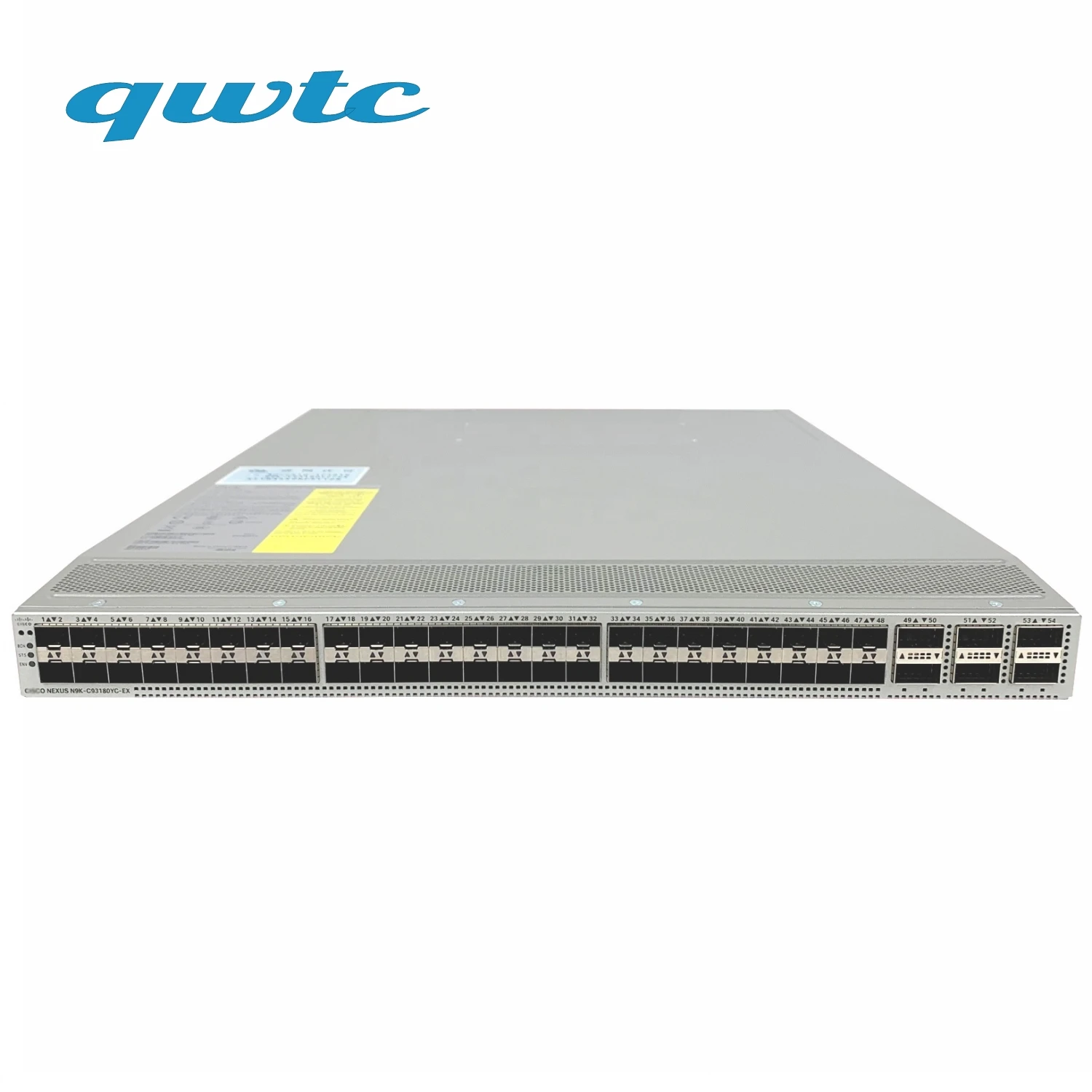 N9K-C93180YC-FX Nexus 93180YC-FX 48 портов 10/25G программированием в производственных условиях + 6-портовая 100G QSFP