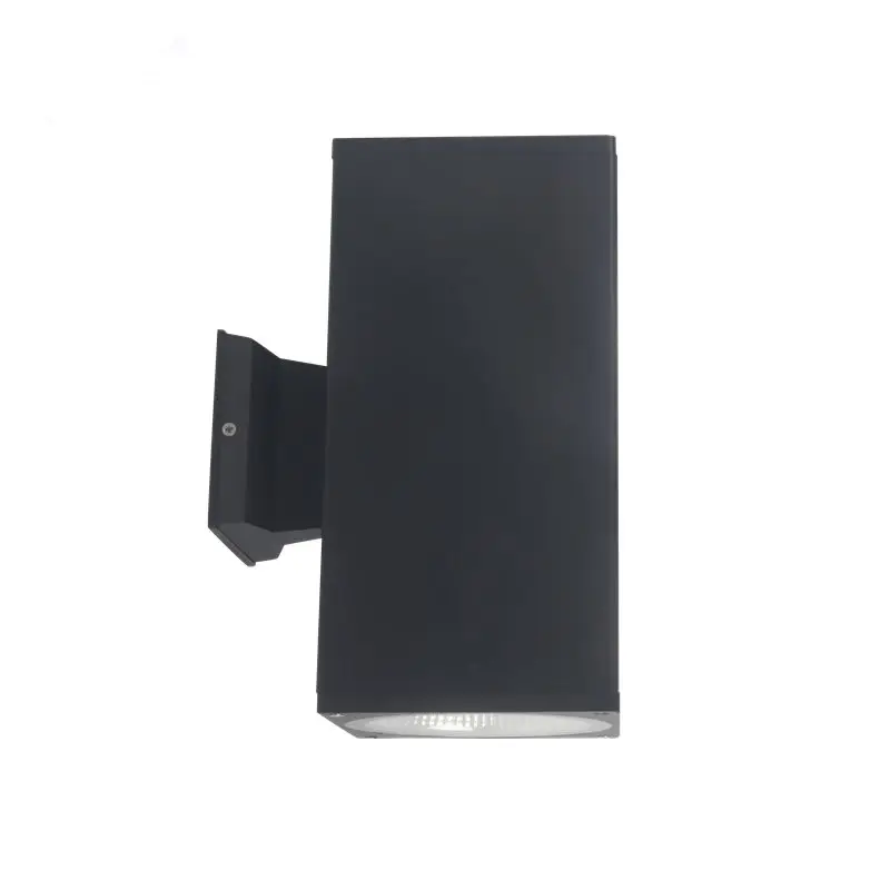 RGBCW умный внешний черный белый бронзовый квадратный меняющий цвет Ip65 водонепроницаемый наружный подвесной цилиндр настенный светильник