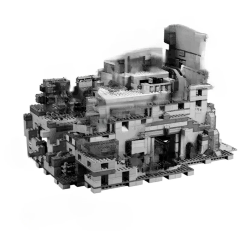 18032 The Mountain Building Blocks Cave 18049 3D DIY Model Set Toys Boys Gift Educational Assembly 2863Pcs