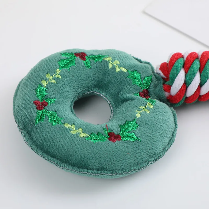 2024 Christmas gifts dog chew toy set for dog gifts pet chewing set for small medium dogs