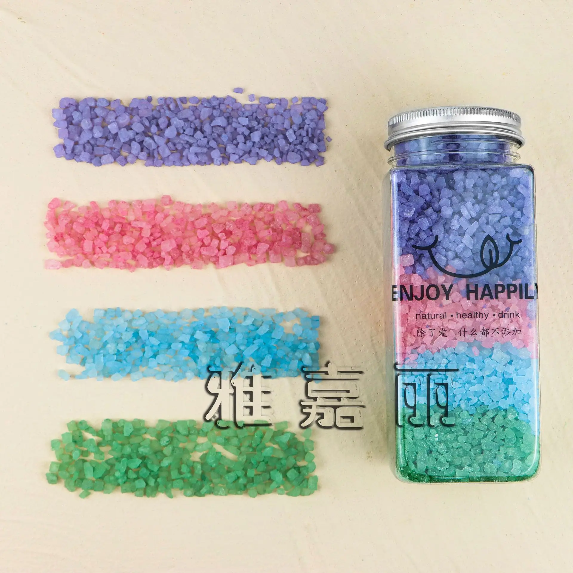 Bath Salts Rose Crysta Pieces Sweat Steaming Hot Compress Mineral Salt Crystal Saline