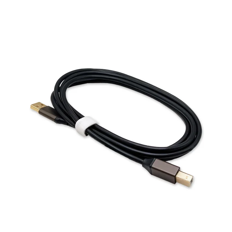 
High Speed USB Printer Cable USB Type A Male to B Male USB 2.0 Cable Printer black for Printer/Scanner/Fax 