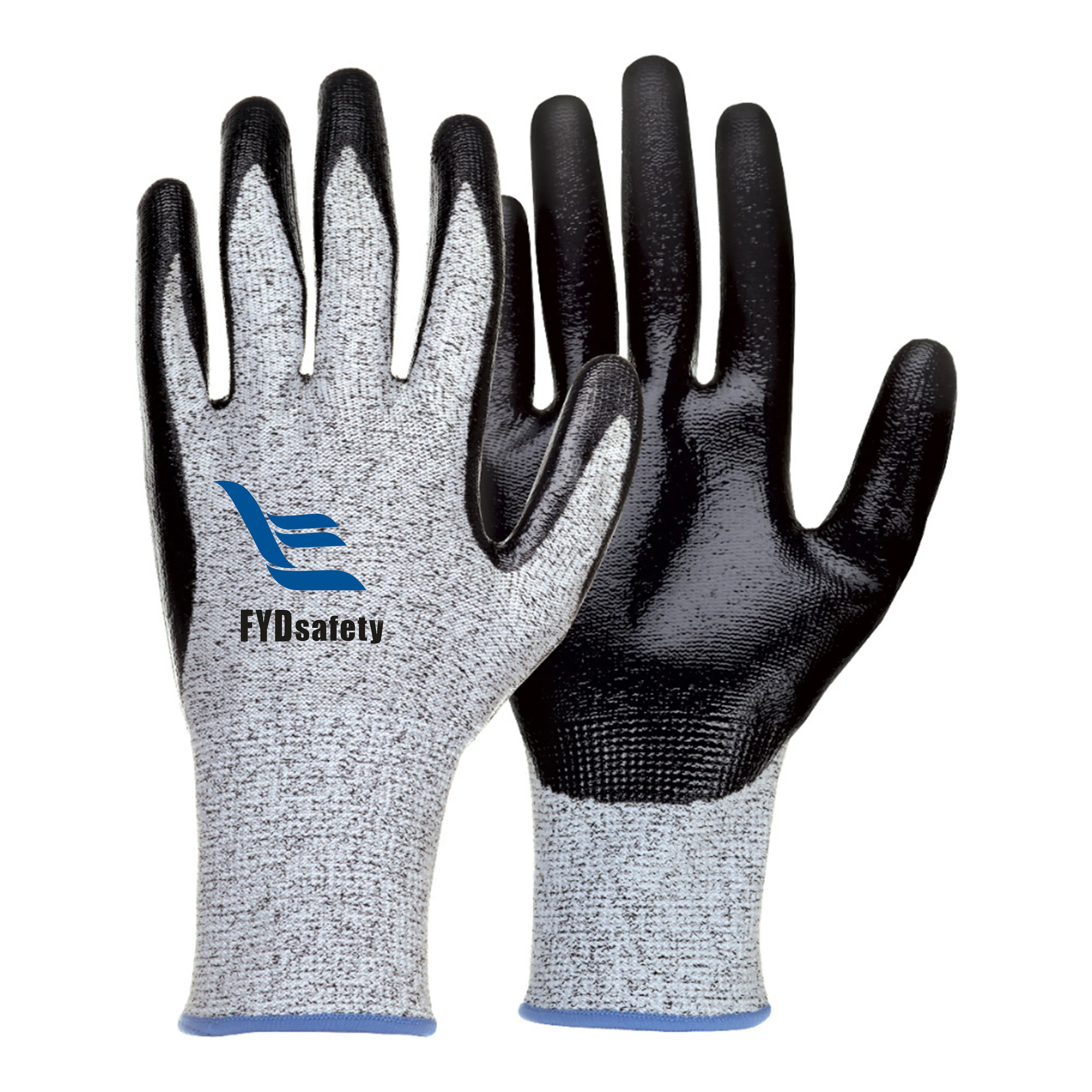 Good Quality Best Selling Pu Finger Coated Gloves Cut And Heat Resistant Gloves