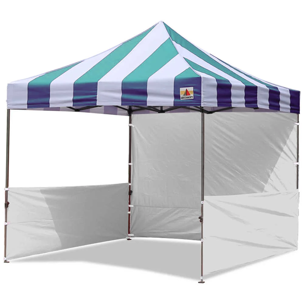 Stripe tents wholesale Cheap aluminum trade show tent canopy tent with custom logo printing steel frame