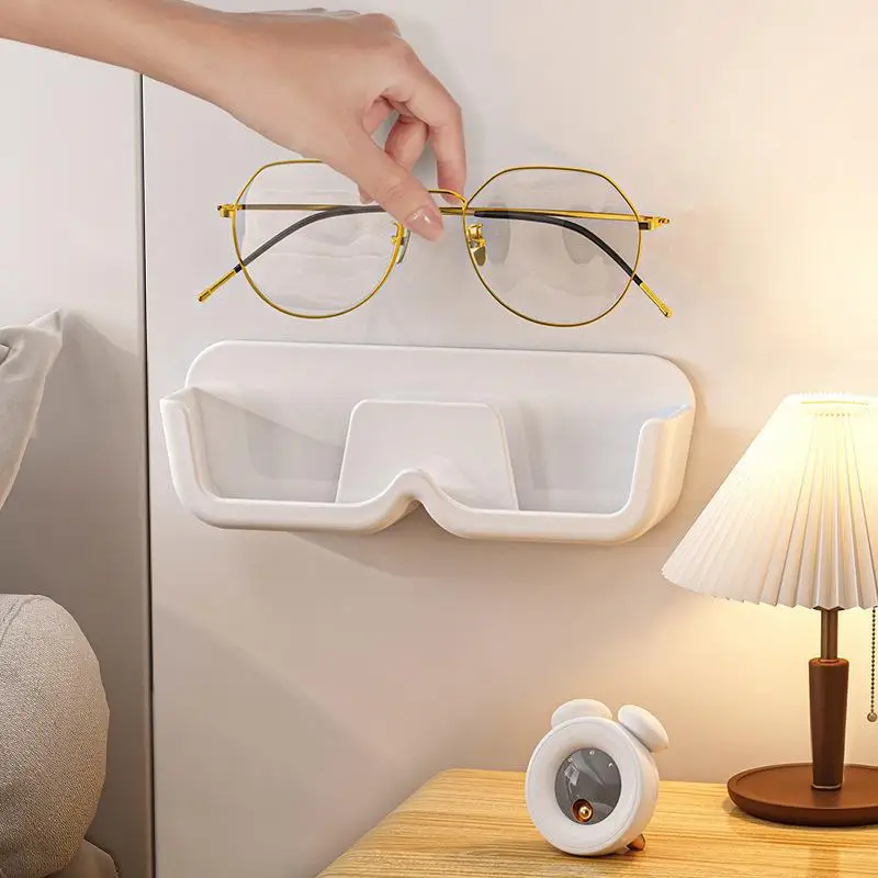 Wall Mounted Plastic PP Waterproof Pastable Sunglasses Myopia  Storage Rack   Wall Shows Eyewear Glasses  Standing Racks