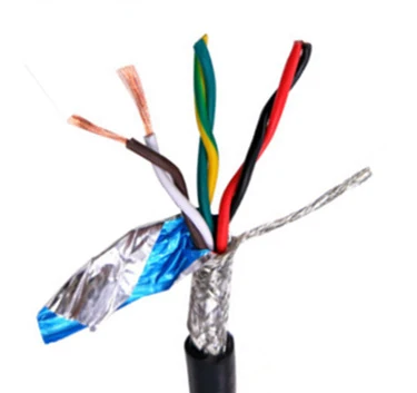 Factory aluminum Foil tinned copper Shielded Rvsp  Power Cable Copper Control Cable  Shielded electric wire Cable