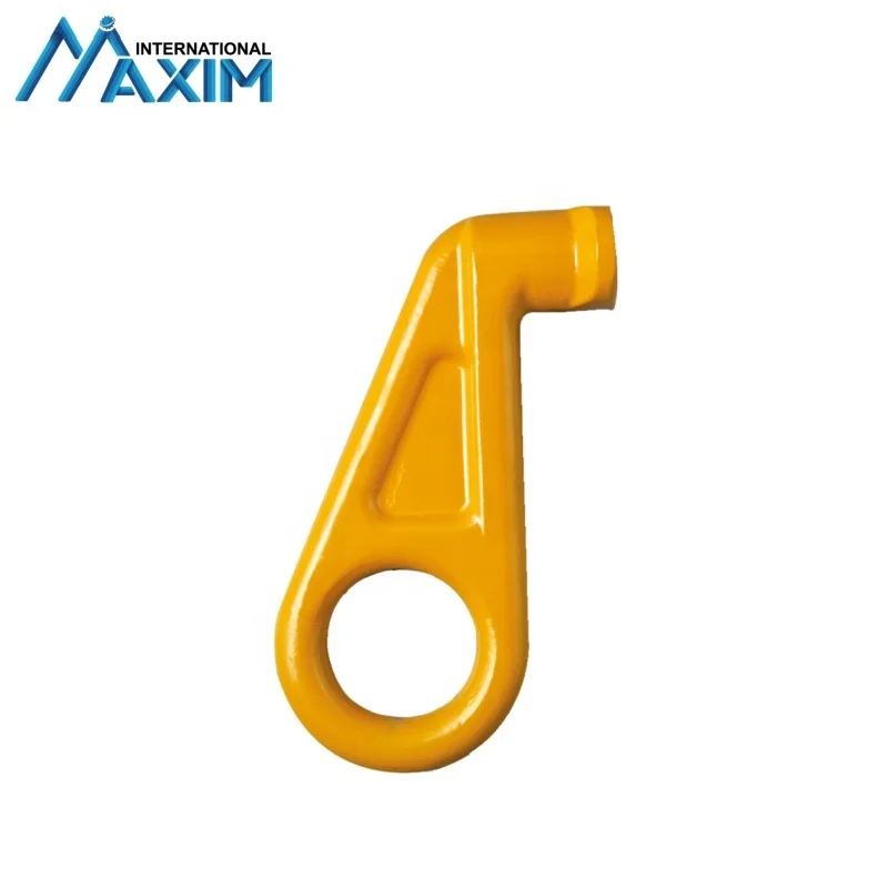 Hot Sales Straight Type Forged Alloy Steel Grade 80 Container Lifting Hook
