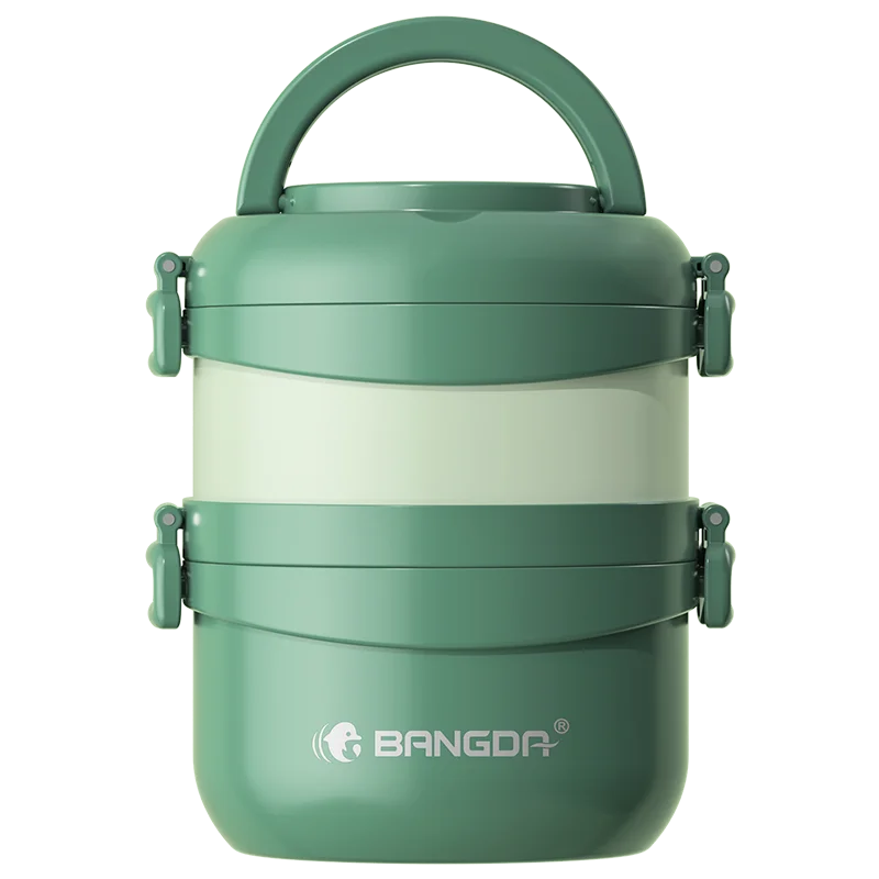 18/8 stainless steel lid core insulate Triple layer logo colour custom lunch box vacuum food jar