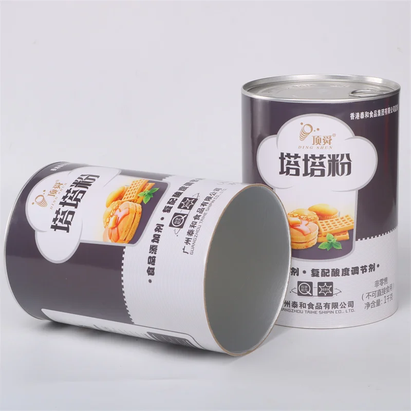 High Quality Environmental Paper Tube for Craft Chocolate and Powder Medicine Cylinder Packaging Box Food Package
