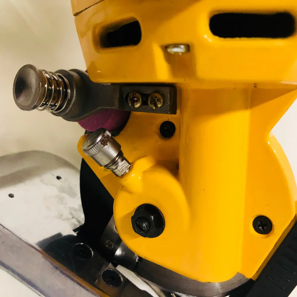 RC-100 Cloth cutting machine with Low Noise Motor, Adjustable Speed Electric Scissors for Cutting Fabric and Cotton