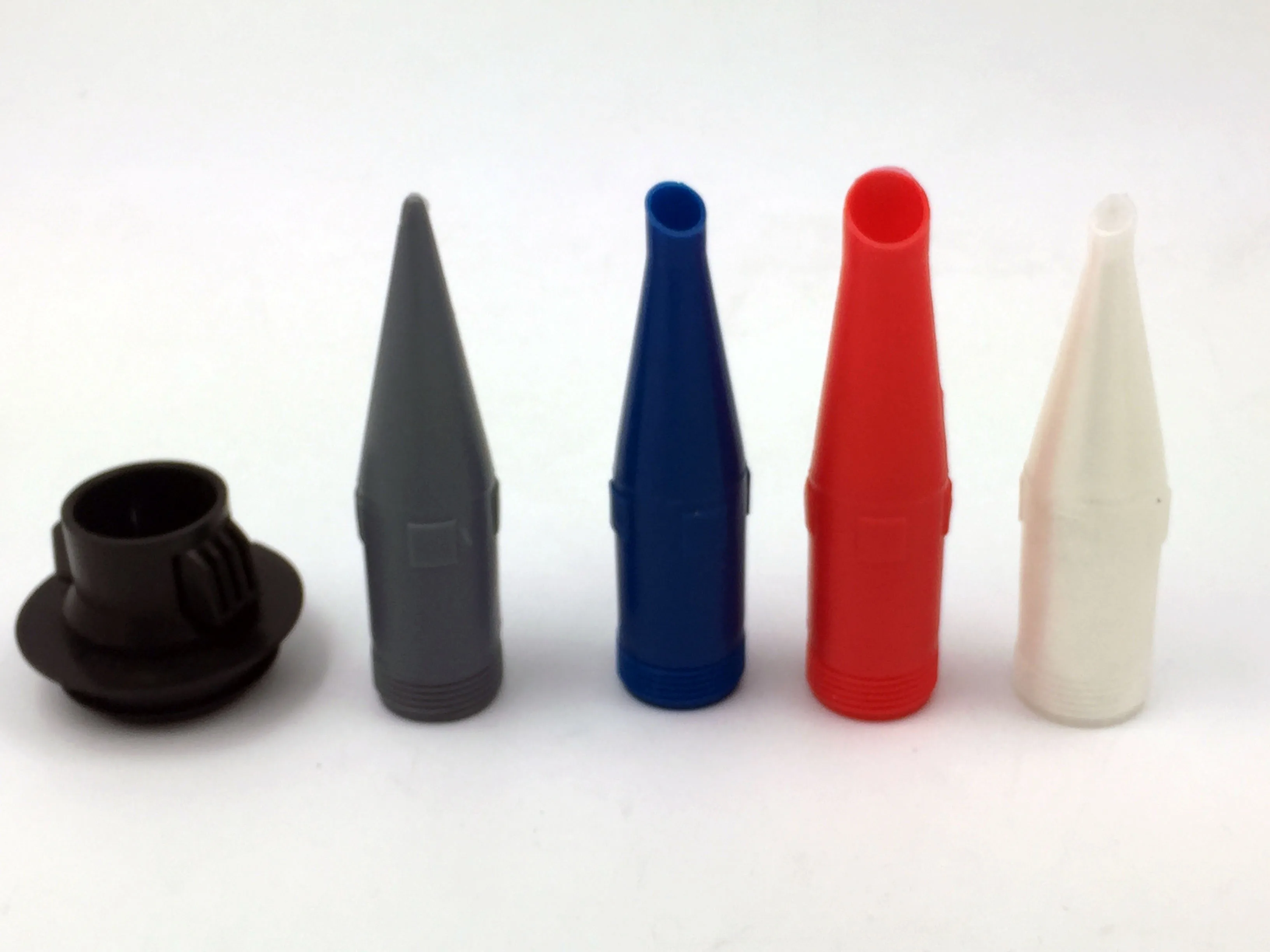 GREATCAULK Plastic Caulking Nozzle with Thread for sausage type manual/ air caulking gun use