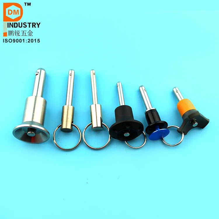 Stainless Steel With Key Locked Ball Locking Quick Release Pin
