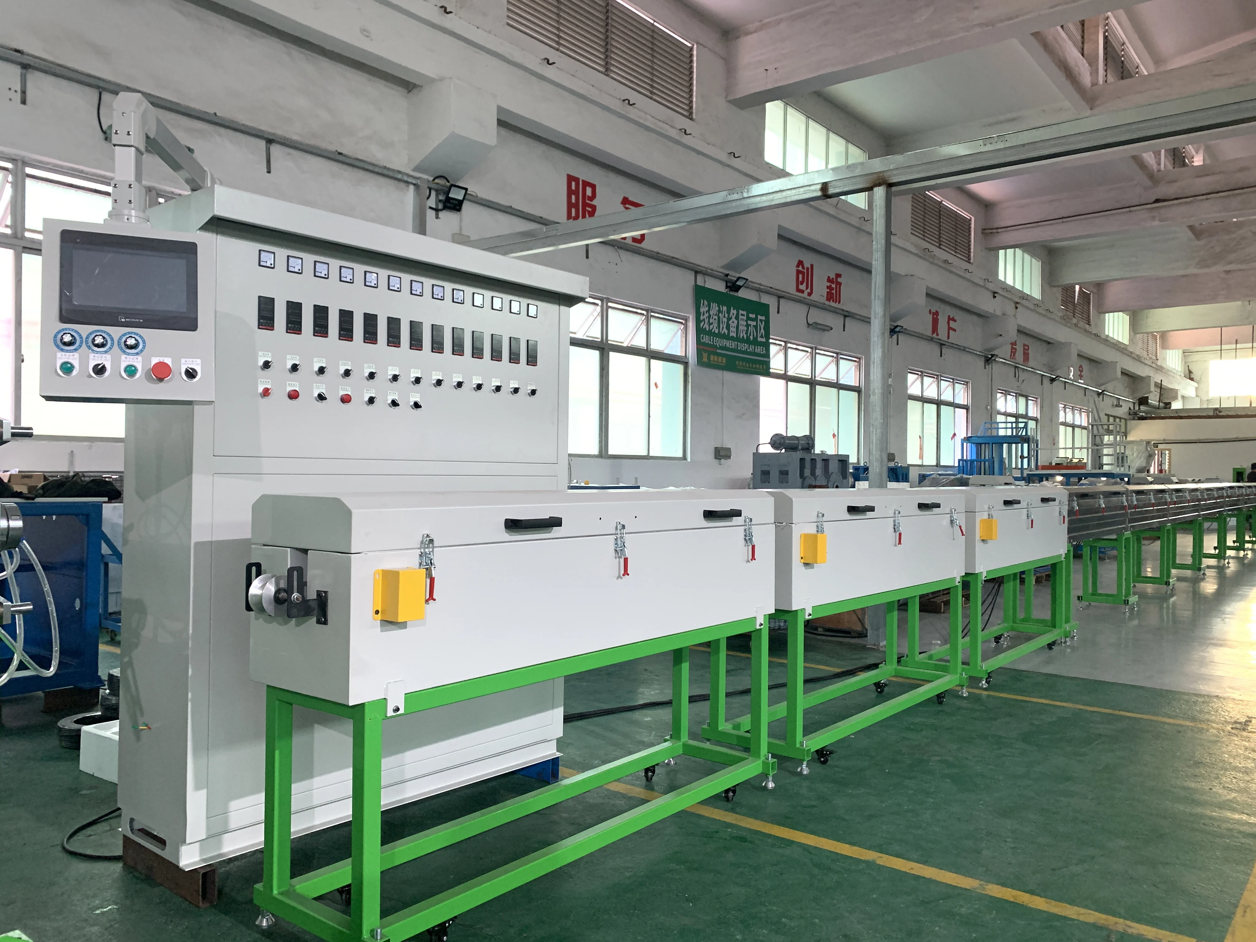 Factory direct  silicone hose extrusion line for extruding extruder silicone (foam) hose/profile